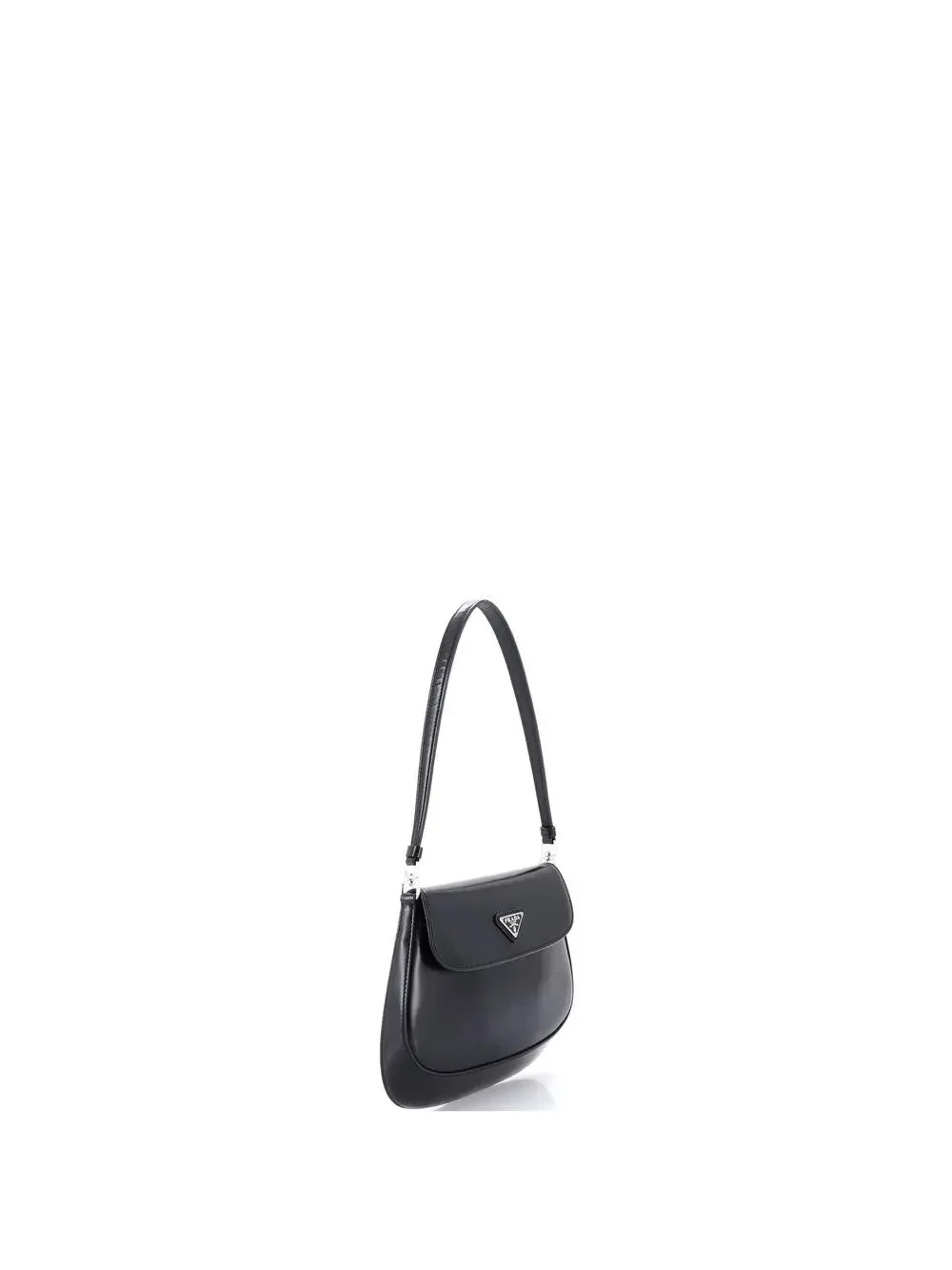 Prada Cleo Flap Shoulder Bag Spazzolato #237108P21B